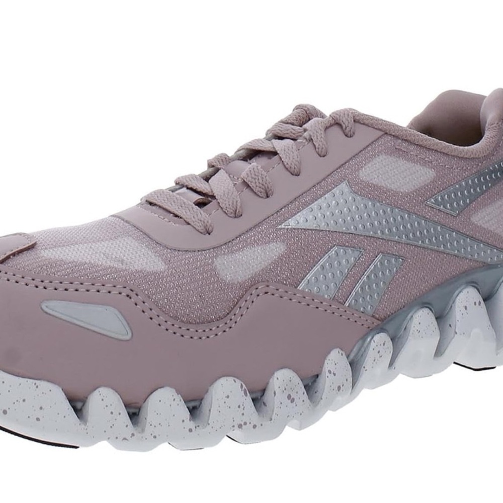 Reebok Pink and Gray Athletic Sneakers